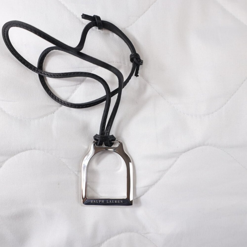 RALPH LAUREN "WELINGTON COLLECTION" MINI-PENDANT NECKLACE